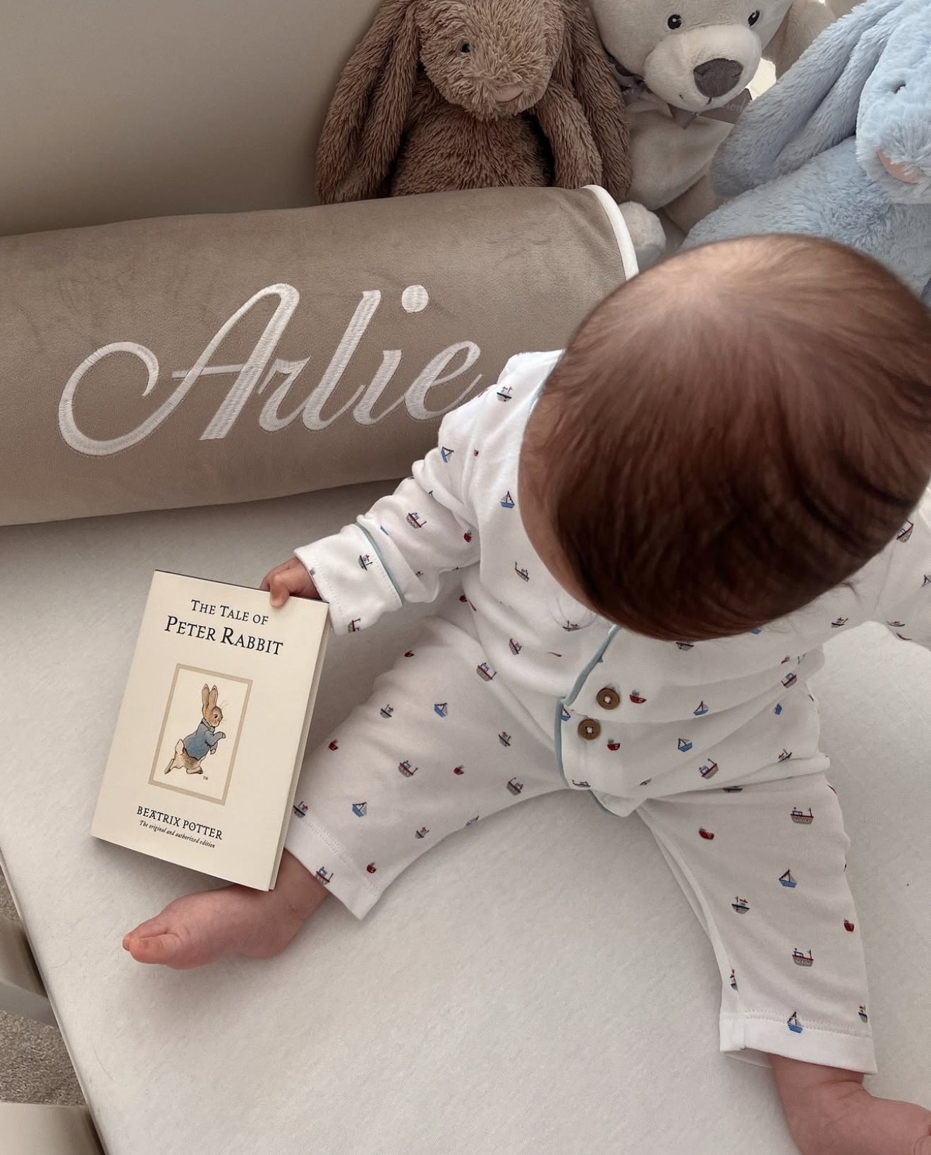 Putty Personalised Bolster Cushion