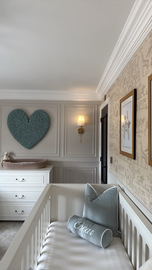 Blue Personalised Bolster