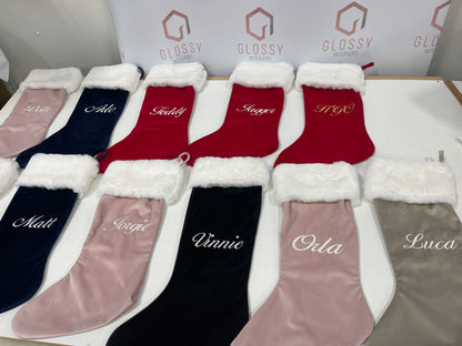 Luxury Christmas Stocking Limited Edition (8 colours available)