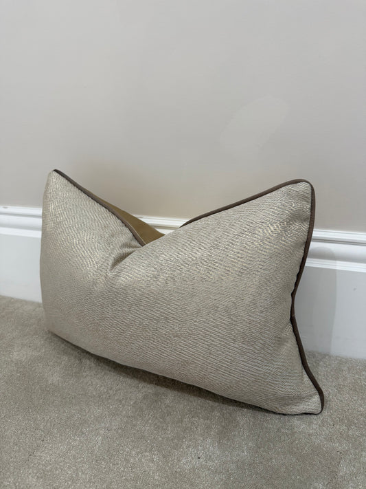 Champagne gold medium rectangle
