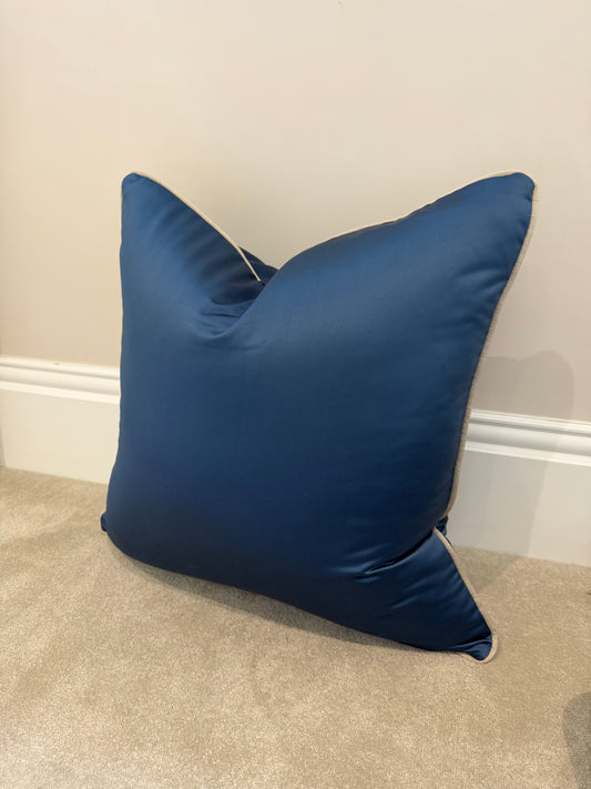 Blue sateen 22”