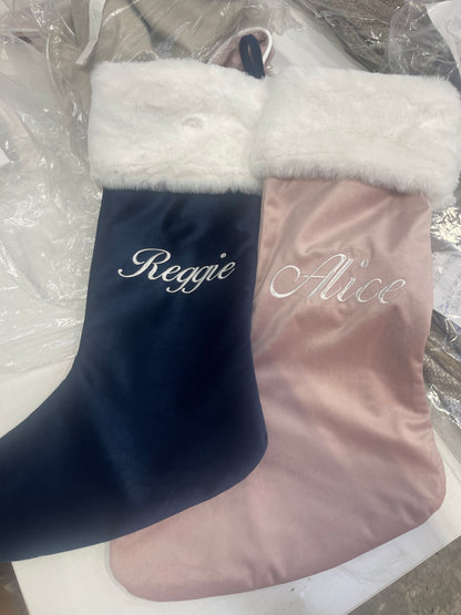 Luxury Christmas Stocking Limited Edition (8 colours available)